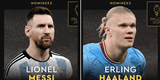 Lionel Messi y Erling Haaland encabezan las nominaciones al Balón de Oro 2023