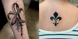 El poderoso significado de los tatuajes de la flor de lis