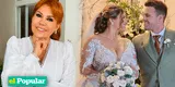 Magaly Medina tras matrimonio de Estrella Torres y Kevin Salas: "La boda ha salido del trabajo de ella"