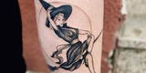 Conoce cuál es el significado de los tatuajes de brujas