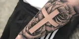 Conoce el significado de los tatuajes de cruz, símbolo de la fe