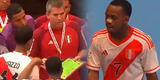 Se vuelve viral el comentario racista del DT de la selección peruana de futsal en pleno partido en vivo
