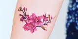 El bello significado de los tatuajes de flor de cerezo o Sakura