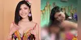 Yarita Lizeth cumple sueño a niñas que la imitaron en bus y les regala televisores