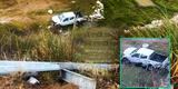 Junín: camioneta cae a abismo de 150 metros y pasajeros salen con vida para pedir ayuda