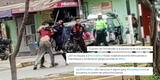 Peruanos en Twitter indignados por inacción de la PNP al ver que extranjeros se agarran a machetazos