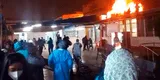 Incendio en Puente Piedra: muestran impresionantes imágenes desde el interior hospital Carlos Lanfranco La Hoz