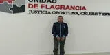Callao: Unidad de Flagrancia del Poder Judicial dictó su primera condena por robo