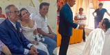 "Para el amor no hay edad": Hombre de 79 años se casa con joven de 29 con quien tiene dos hijos en Pucallpa