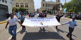 Chiclayo: Docentes de la UNPRG marcharon en quinto día de huelga indefinida