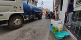 Chiclayo: Más de 20 mil personas sin agua potable hace 4 días en distrito de Monsefú