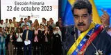 La oposición venezolana buscaría "tumbarse" a Nicolás Maduro en las elecciones primarias 2023