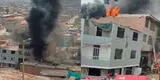 Incendio en Carabayllo: bomberos vienen perdiendo la lucha contra el fuego por falta de agua