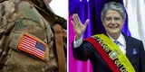 Ecuador autorizó el ingreso de militares estadounidenses en la lucha contra la inseguridad