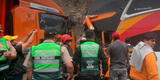 Carretera Central: Bus con promoción de colegio impacta contra camión en Huarochirí y deja heridos