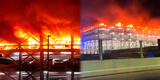 Londres: reportan gran incendio en el aeropuerto de Luton y suspenden todos los vuelos