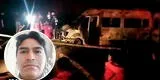 Apurímac: inspector de la Sutran muere tras ser quemado vivo en emboscada de transportistas informales