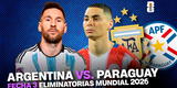 Argentina venció 1 - 0 Paraguay y se mantiene primero en las Eliminatorias 2026