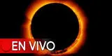 Eclipse solar 2023 en Perú EN VIVO: ya inició el fenómeno astronómico en Lima