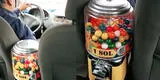 "Ingenio peruano": Taxista vende caramelos a un sol a sus pasajeros para obtener más ganancias