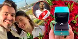 Thaísa Leal, ex de Paolo Guerrero, recibe anillo de compromiso en París de su novio Gabriel Ferreira