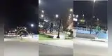 Mujer descubre infidelidad de su pareja en parque de Barranca y lo enfrenta: "¿Para eso?"