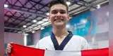 ¡Punto para Perú! Hugo del Castillo logró la primera medalla en los Juegos Panamericanos 2023