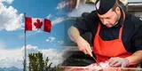 ¿Eres carnicero? Canadá ofrece trabajo con sueldos de hasta 2 000 dólares al mes: postula AQUÍ