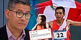 Erick Osores es blanco de críticas por felicitar a Luciana Fuster y no a Cristhian Pacheco: “Ni un post”