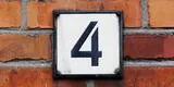 ¿Qué significado tiene el número 4, según la numerología?