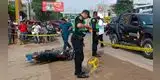 Piura: Padre de familia en motocicleta impacta contra tráiler y muere en terrible accidente