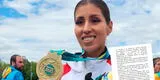 Anulan los tiempos de la carrera que Kimberly García ganó la medalla de oro en Santiago 2023