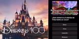 Cuestionario Disney 100 años en TikTok: estas son las respuestas de HOY 30 de octubre