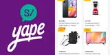 Yape lanza nueva tienda virtual: mira el catálogo de artefactos eléctricos, tecnología y más