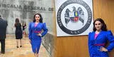 Génesis Tapia se luce en la Fiscalía de la Nación de Medellín como abogada practicante
