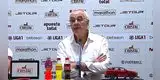 Jorge Fossati y sus declaraciones tras el duro golpe por el empate de Alianza Lima a la U: “Tanta diferencia”