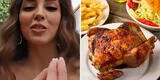Luciana Fuster come pollo a la brasa en Tailandia y se emociona: "Un pedacito de mi casa aquí"