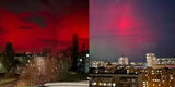 ¿Por qué el cielo se tiñó de rojo en Rusia? Captan inusual fenómeno y revelan importantes datos