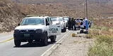 "Arequipa sin extorsiones": Ciudadano extranjero fue asesinado carretera y asesinos dejan mensaje