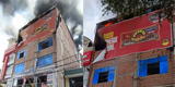 Trujillo: incendio en Tacora se agrava ante explosiones recurrentes de artefactos pirotécnicos