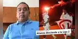 ¿Otra vez? Abogado deportivo dijo por qué Alianza Lima podría descender por apagar las luces de Matute