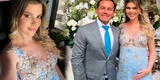 Brunella Horna y Richard Acuña se divierten en boda previo a la llegada de su bebé