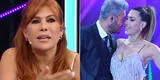 Magaly Medina asegura que beso de Marcelo Tinelli y Milett Figueroa es show: “Eso le funciona en el rating”