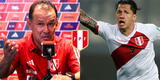 Juan Reynoso confirma presencia de Gianluca Lapadula en Perú vs. Bolivia: "Seguro va a jugar"