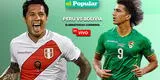 Revive el Perú vs. Bolivia EN VIVO: mira aquí a la Selección Peruana por las Eliminatorias 2026