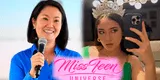Keiko Fujimori comprometida con el Miss Teen Universe: Ultimó detalles del traje típico de Kyara Villanella