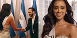 Miss Universo 2023: Camila Escribens se reunió con Nayib Bukele previo a la gran final del certamen de belleza