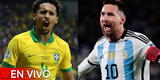 TV Pública EN VIVO, cómo ver Brasil vs. Argentina por TV streaming ONLINE por las Eliminatorias 2026