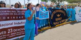 Trujillo: Gremios de salud y más de 3.000 enfermeras radicalizan su protesta e inician huelga indefinida