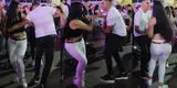 Peruana se enfrenta a joven en baile cajamarquino y se roban el show con singulares movimientos